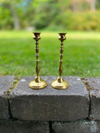 Ljusstakar Mässing, 2 stycken