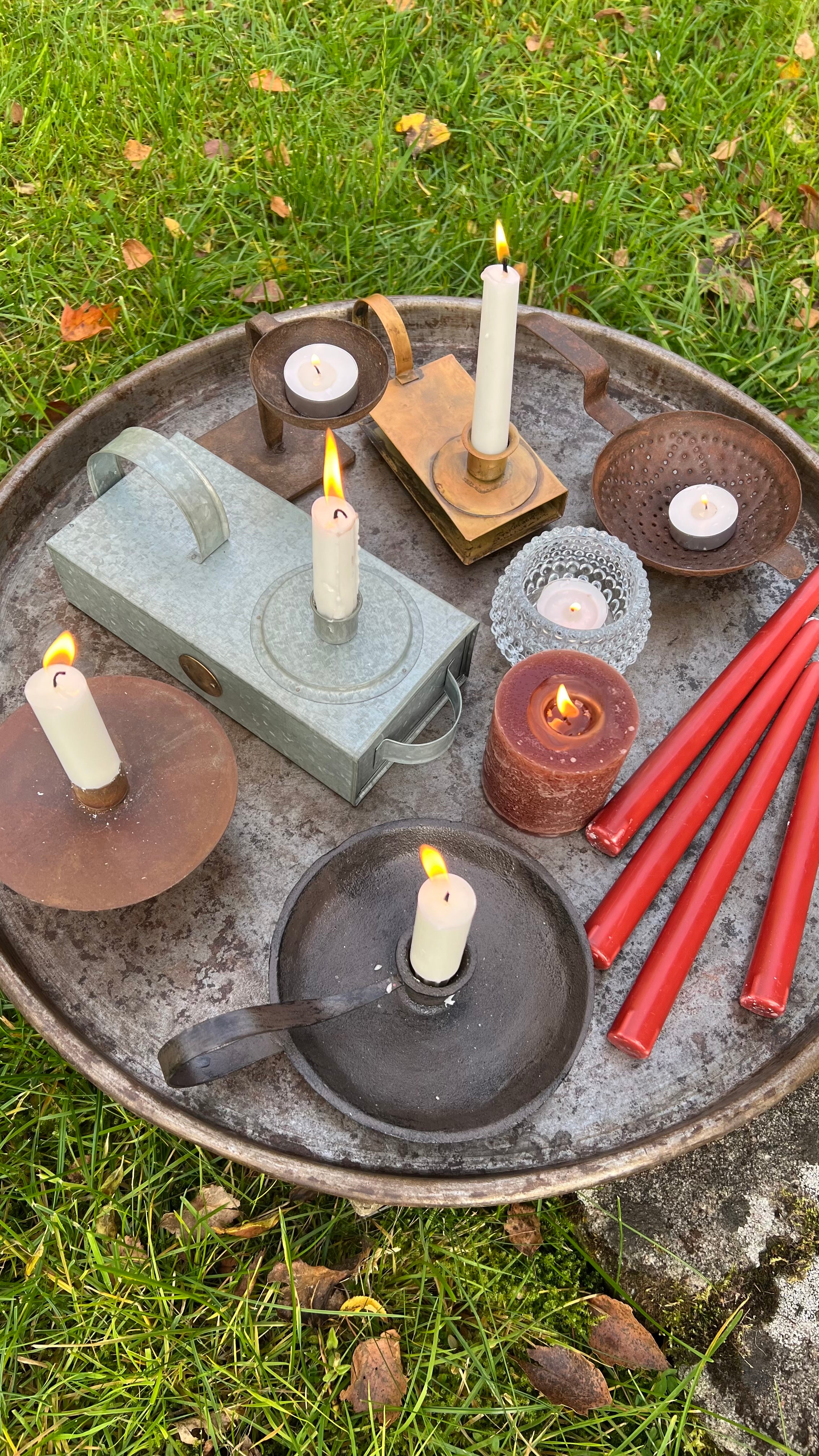 Fat Rund, Rost/Järn