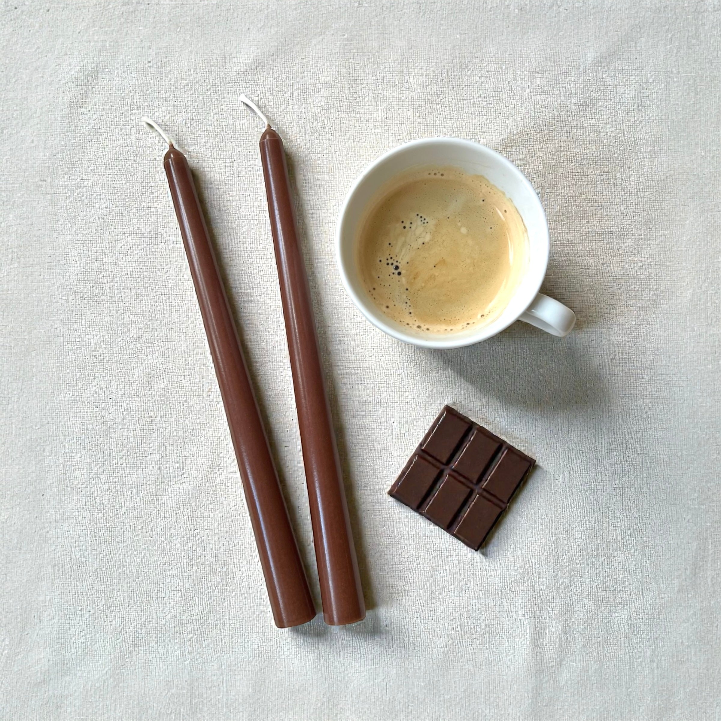 Antikljus Handgjort 4-pack, 100% Stearin, Kakao