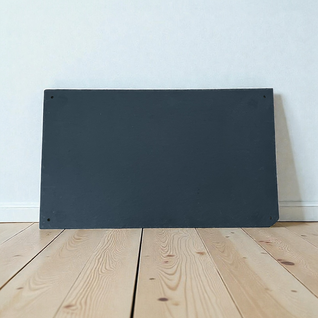 Griffeltavla/Fat, Svart