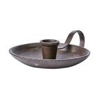 Ljusstake, Svart/Brun