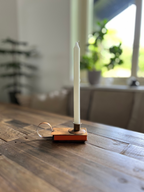 Tändsticksaskhållare/Ljusstake, Mässing