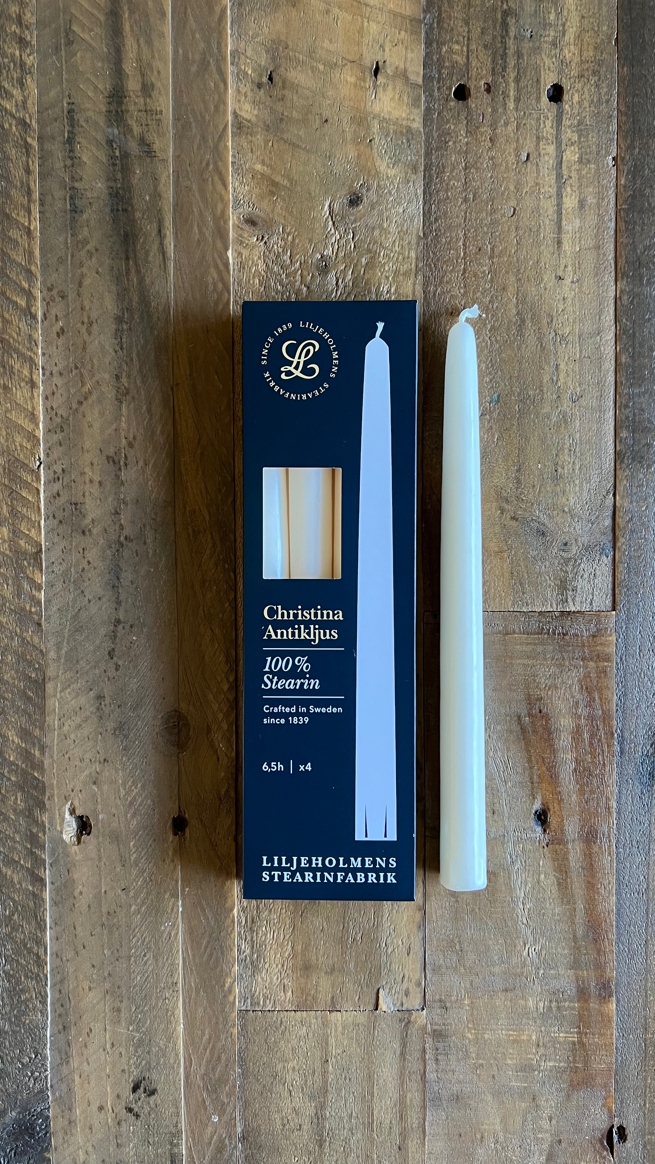 Christina Antikljus 4-pack, Crème