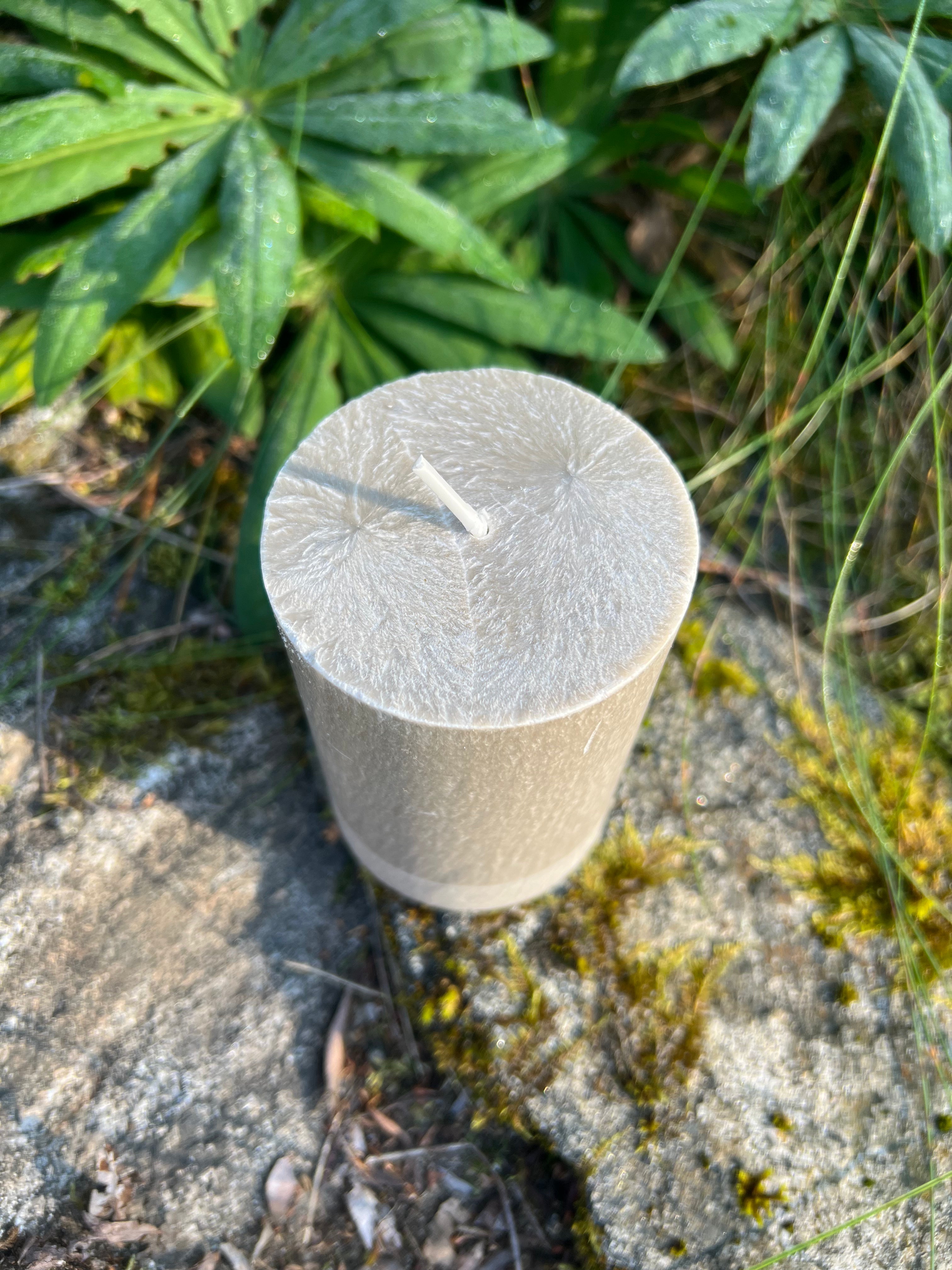 Blockljus Shea (Plant-Based) Liljeholmen, Nougat