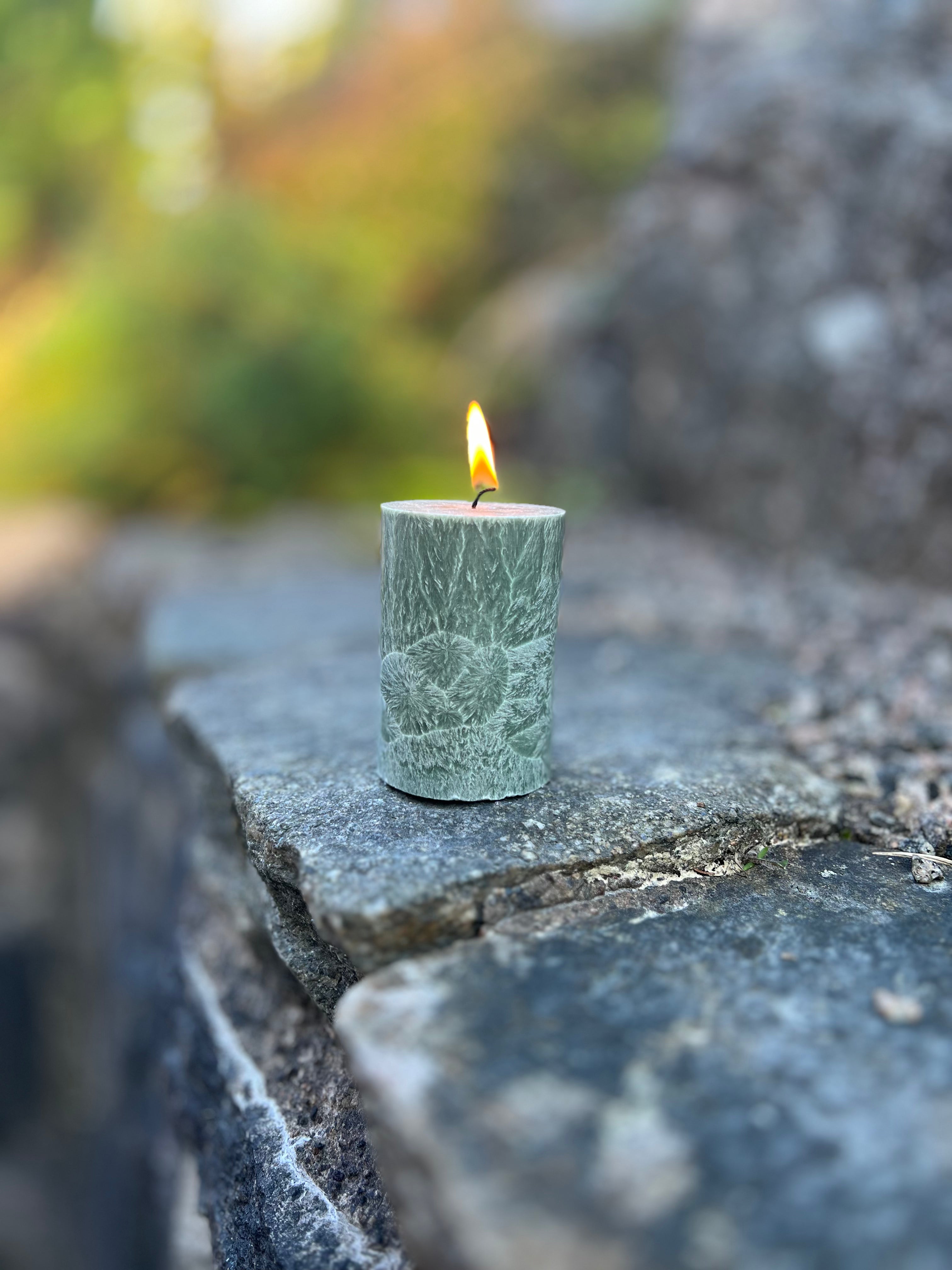 Blockljus Shea (Plant-Based) Liljeholmen, Gran