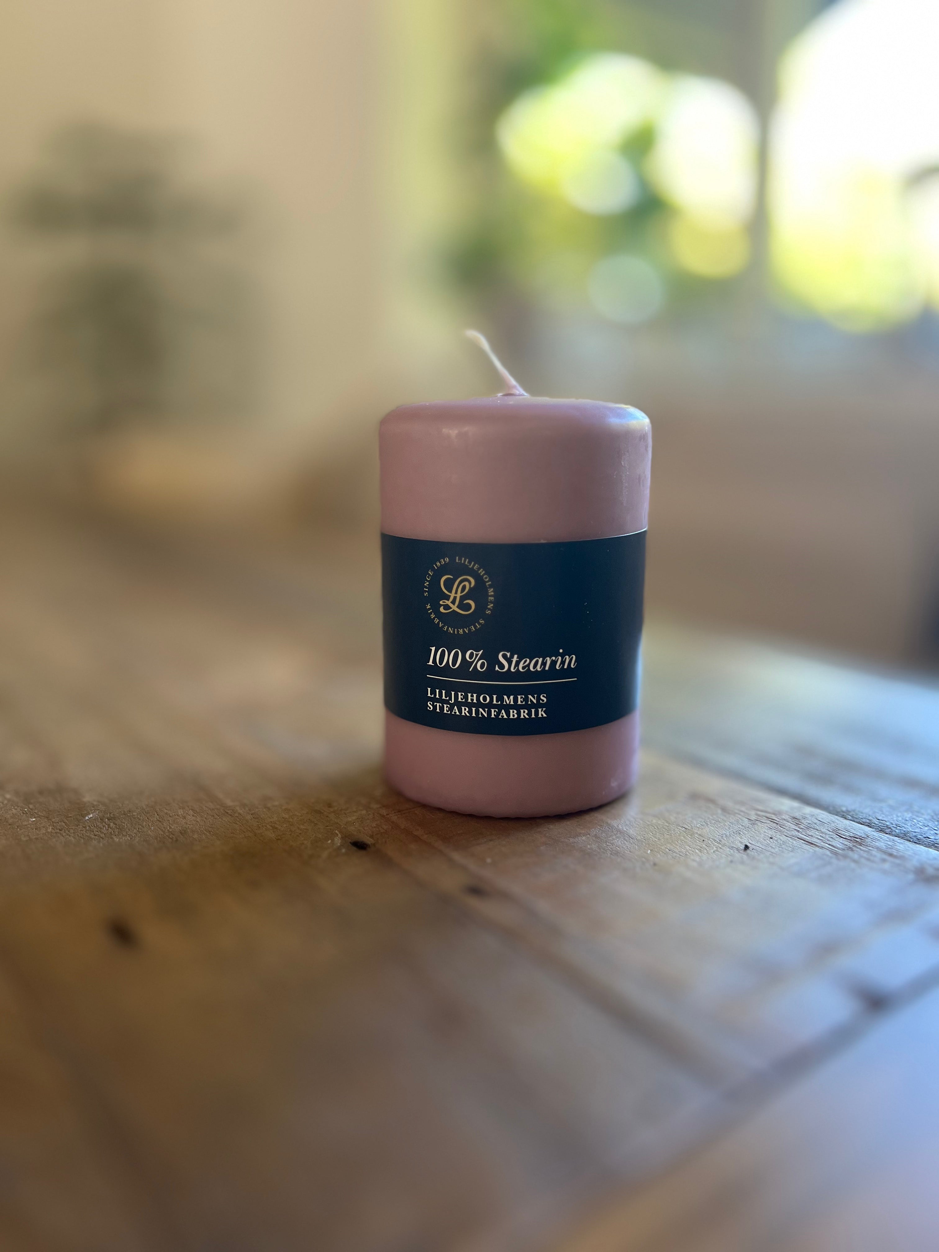 Blockljus Liljeholmen 10 cm, Malva