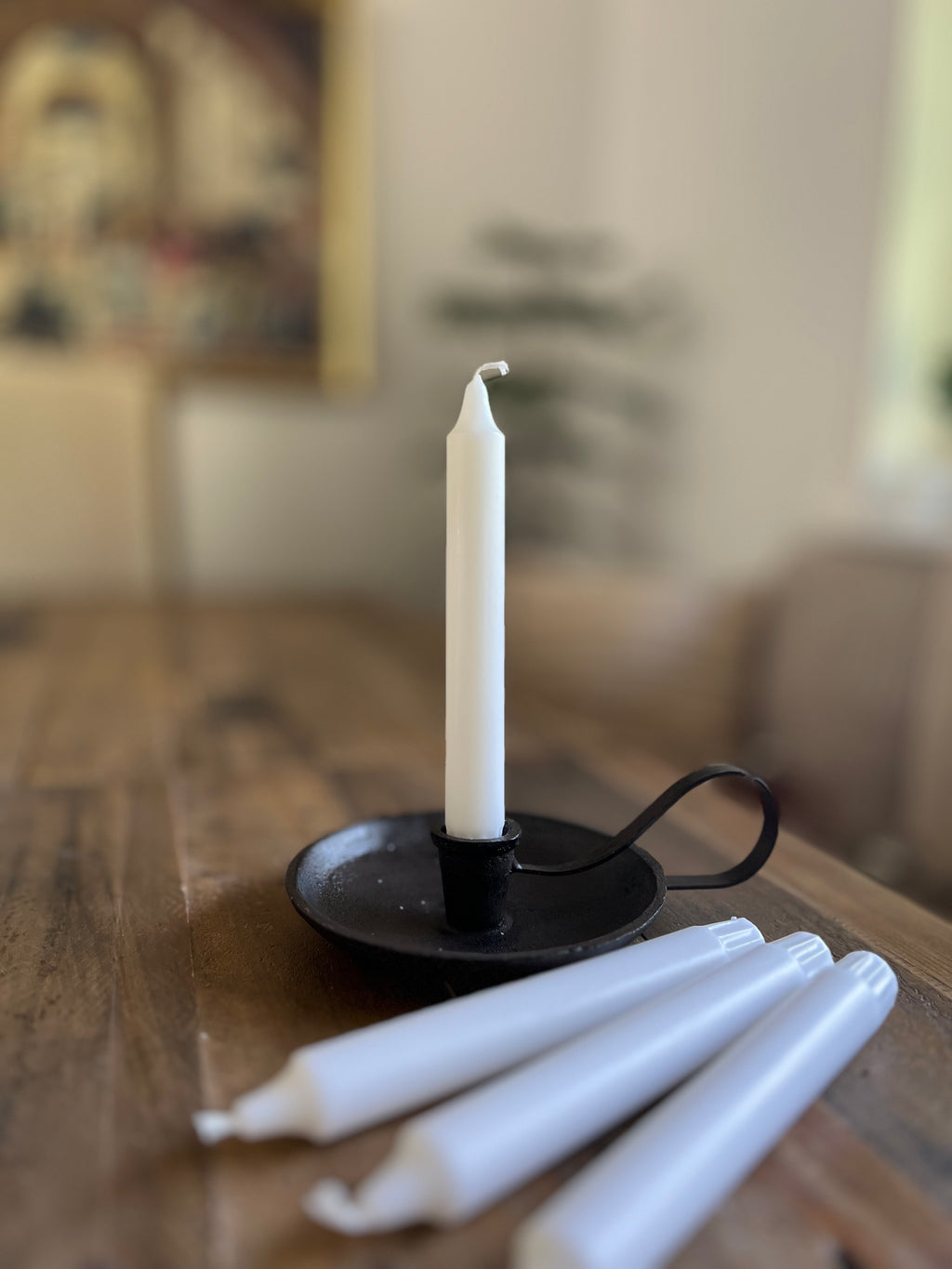 Kronljus Liljeholmen 4-pack, Vit