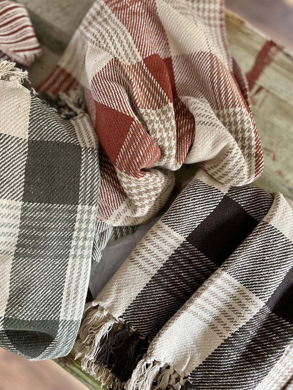 Anna Filt, Grön/Elfenben