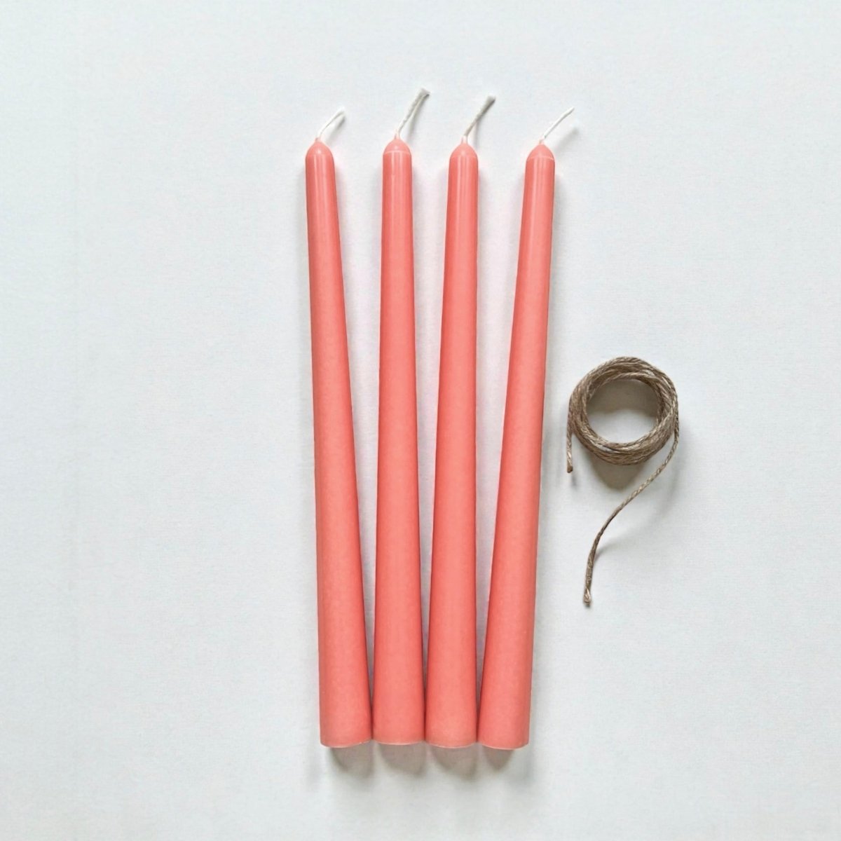 Handgjorda Antikljus 4 - pack, Aprikos - Lindas Ljus