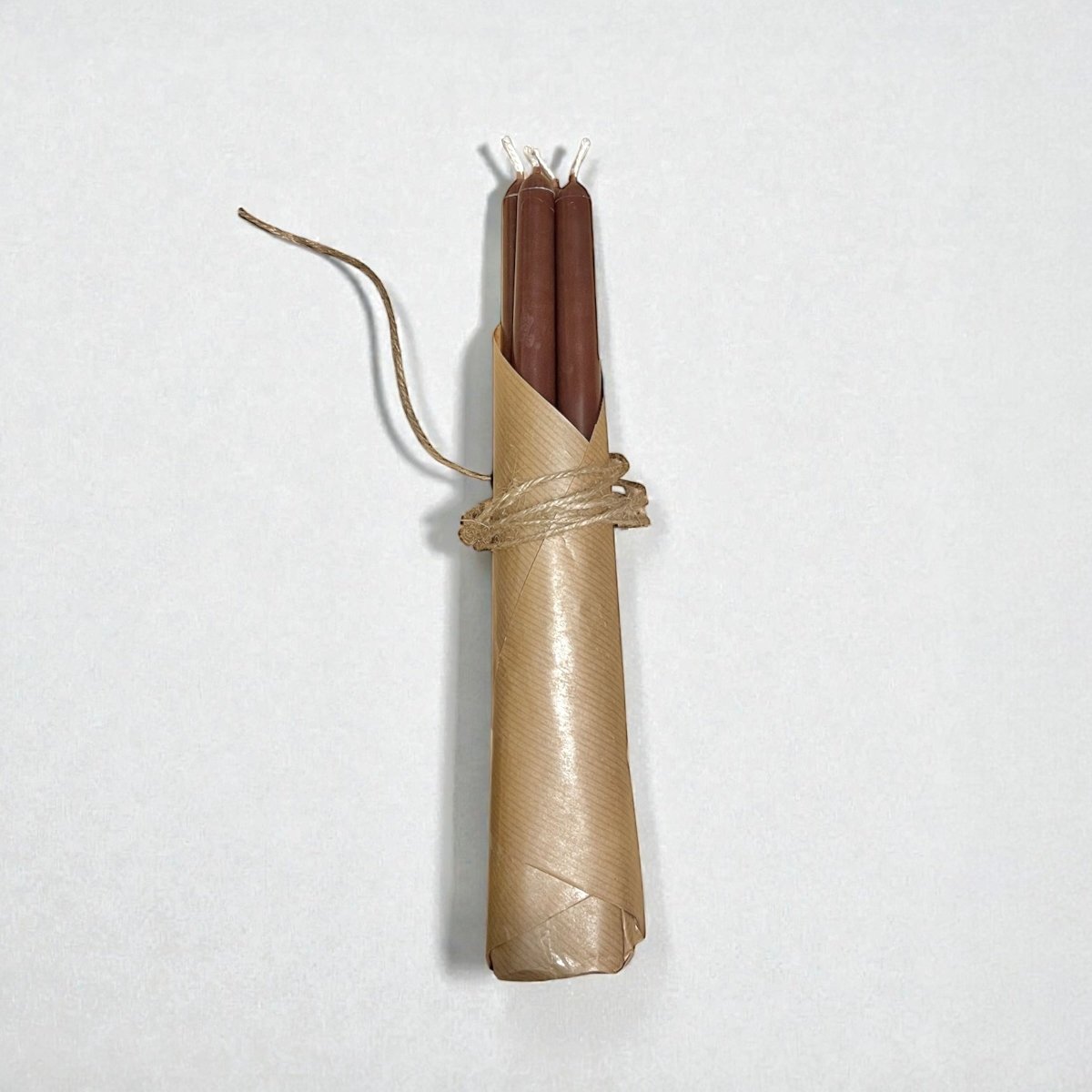 Handgjorda Antikljus 4 - pack, Kakao - Lindas Ljus