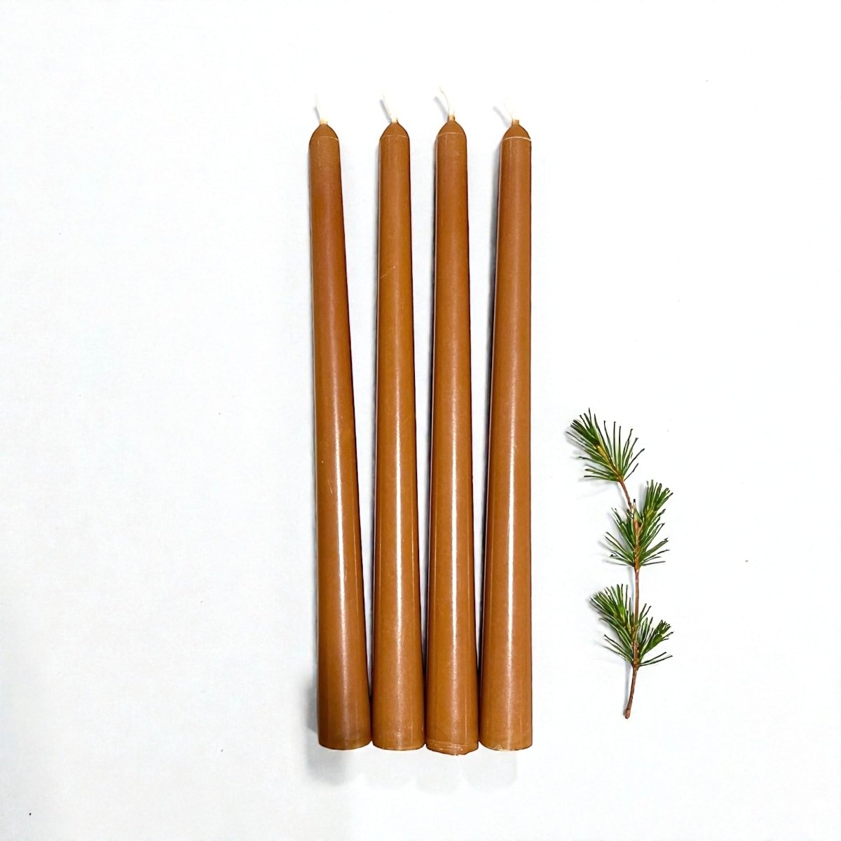 Handgjorda Antikljus 4 - pack, Kola - Lindas Ljus